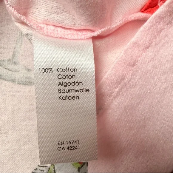 ๐ PJ Salvage Pink Martini Print Pajama Set. L. NWT!!๐ฅ - Picture 9 of 12